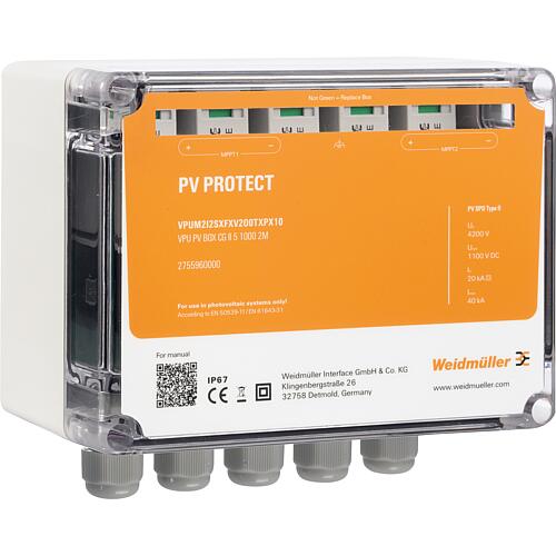 Surge protection box for inverters Standard 4
