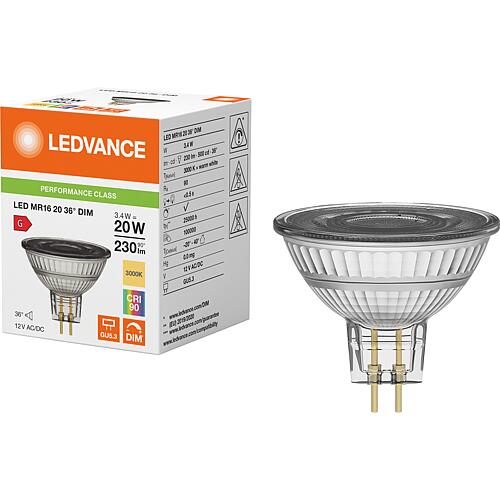 Lampe LED à réflecteur, basse tension Anwendung 1