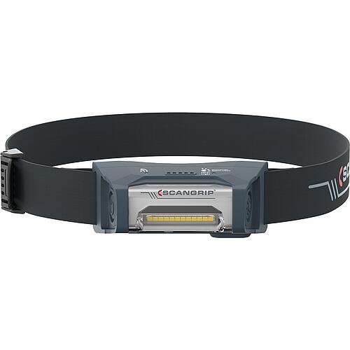 Battery-powered LED headlamp scangrip® I-VIEW for LIFE, 3.7 V with 1.4 Ah Standard 1