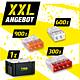 XXL offer: plug-in connection clamps + TBS transport box, 1801 pieces Standard 1