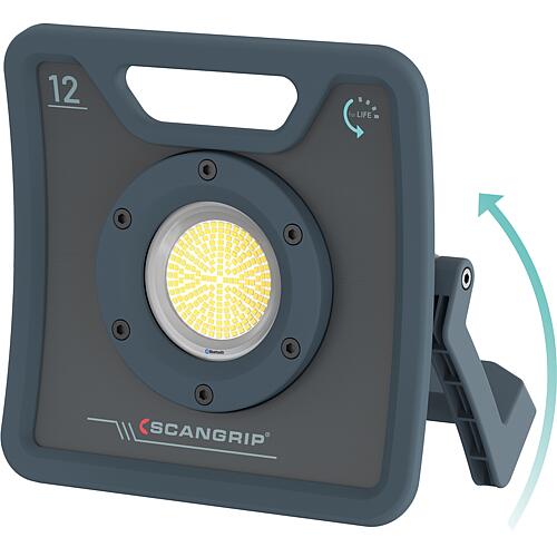 Lampe de travail LED scangrip® NOVA 12 for LIFE, Projecteur de chantier, 81 W Anwendung