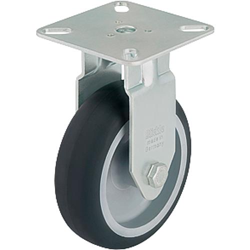 Apparatus fixed castors BPA-TPA with screw-on plate Standard 1