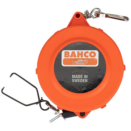 Measuring tape BAHCO 2604, with scissor hook 15 metres long in plastic case