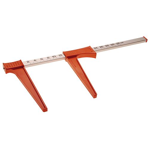 Aluminium measuring clamp