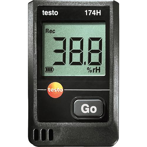 Mini data logger for temperature and humidity testo 174 H Standard 1