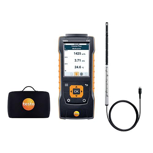 Climate measuring device testo 440 hot wire set
 Standard 1