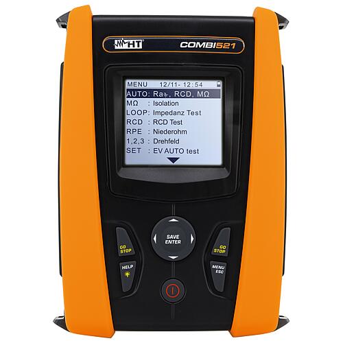 Installation tester HT Combi 521 Kit Pro Anwendung 2