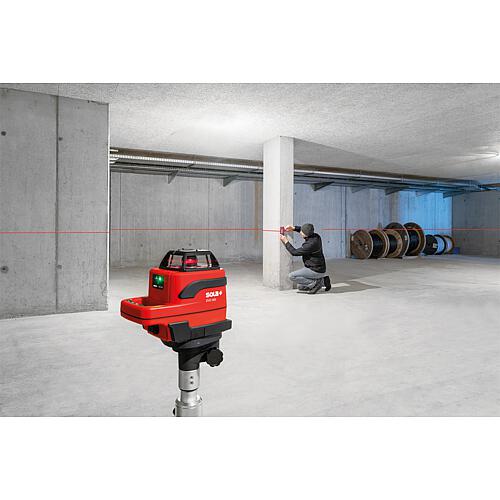 Laser rotatif EVO 360, rouge Anwendung 5