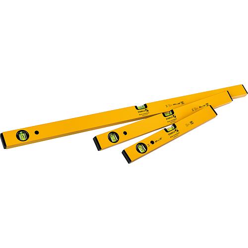 3-piece Stabila spirit level set: 1000 mm, 600 mm, 400 mm