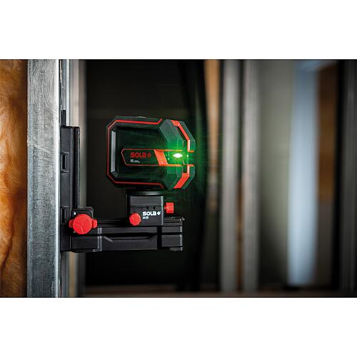 Laser croisé Sola® X2 Green Professional Anwendung 3