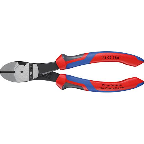 Power side cutters KNIPEX® polished with multi-component handle, length (mm): 160