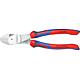 Power side cutters KNIPEX® chrome-plated with multi-component handle, length (mm): 180