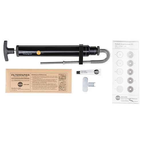 Soot checker with T-handle Anwendung 1