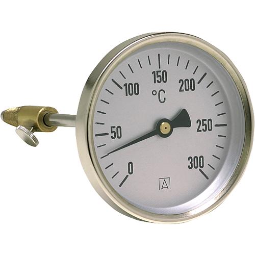Flue gas thermometer RT 80 0/300°C 150 mm