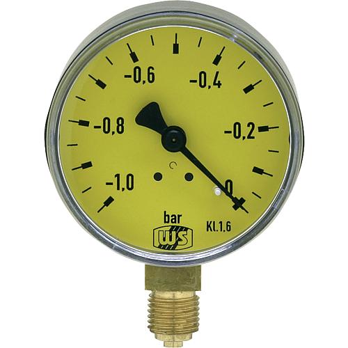 Vakuummeter ø 63 mm, DN 8 (1/4“) radial Standard 1