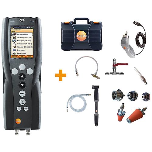 Pressure and leakage measuring device testo 324-Set