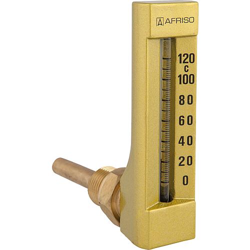 Machine thermometer VMTh 110 0/120¦C 63mm, G1/2B MS, Bracket 90¦