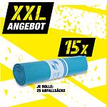 XXL-Angebot Abfallsack Premium, 120 l, 375-teilig