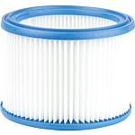 Filter element Ø 185 x 140 mm, for Nilfisk-Alto series Aero 21, 26, 31, Attix 30, 40, 50, 7