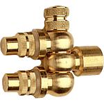 Double swivel nozzle with nozzle 1.1mm