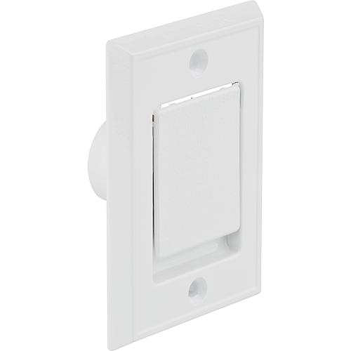 Wall inlet Robusta Classic metal white