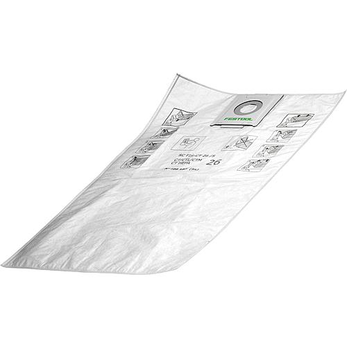Filter bag for wet and dry vacuum cleaner 72 005 25-26 and 72 005 28, L-class Standard 1