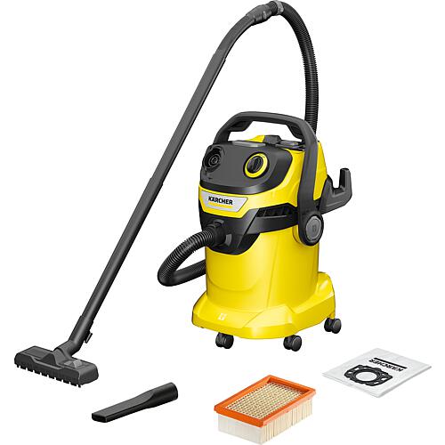Wet and dry vacuum cleaner, Kärcher WD 5 V-25/5/22 with 25 litre plastic container