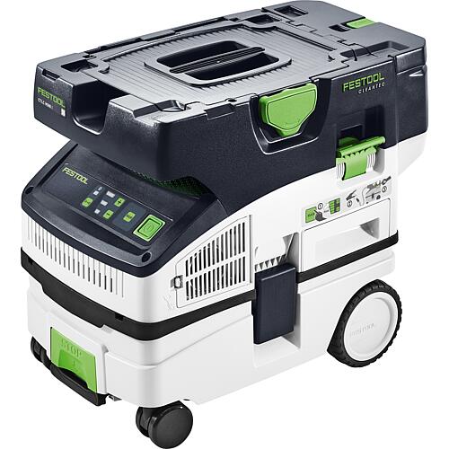 Cordless wet and dry vacuum cleaner Festool 2 x 18V CTLC MINI I-Plus, L-class, with 4x 5 Ah batteries and charger