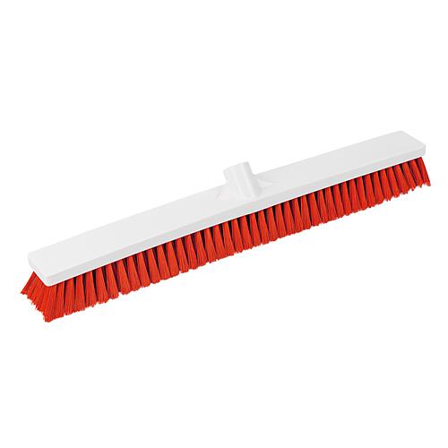 Hygienic broom, 60 cm, PBT, 0.25, red