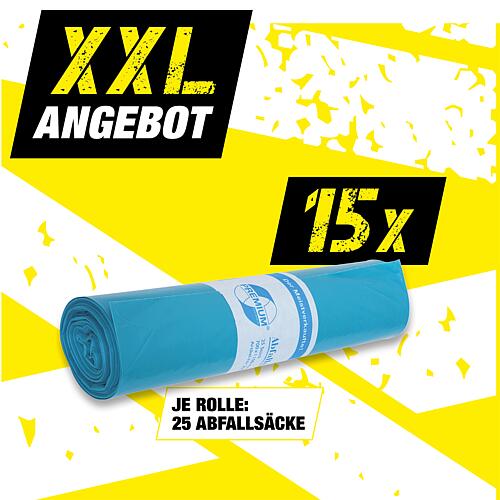 XXL-Paket  Abfallsack Premium, 375-teilig