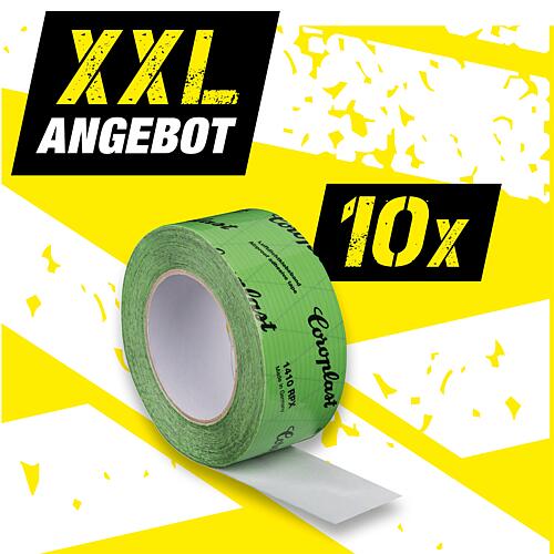 XXL offer Adhesive film tape 60 mm x 25 m, 10 pieces Webshop nur TBS DE 1