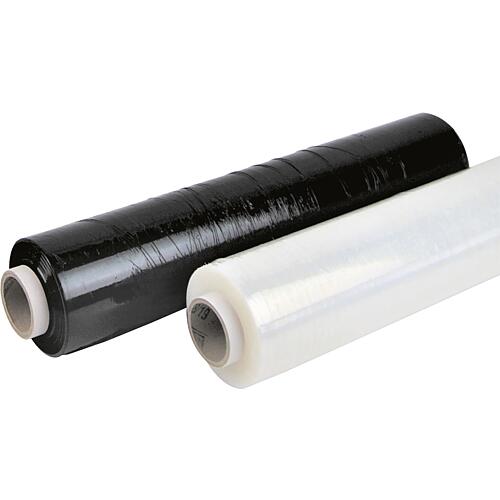 Stretch film, 500m x 250m, 23µm, black, 1 roll