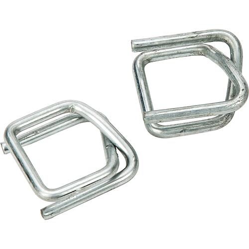 Metal buckles, 16mm, for textile strap, PU=1000 pcs.