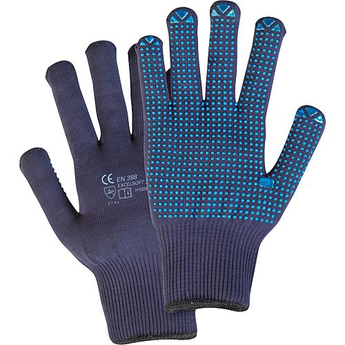 Protective gloves Strick blue L 1 pair