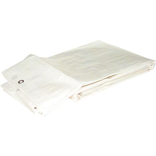 Tarpaulins with side strengthener and eyes Standard 1