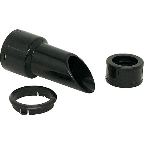 Hose connector, ø 38 mm, suitable for boiler vacuum cleaner series Numatic DBQ Standard 1