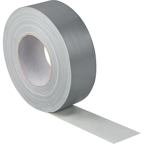 Fabric tape silver (300my) 50mm x 50m