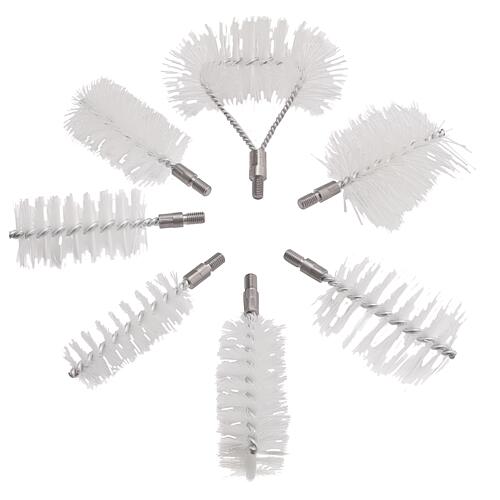 Kit écouvillons brosses nylon, avec filetage mâle M10, 7 pièces Standard 1