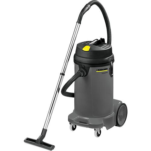 Wet and dry vacuum cleaner NT 48/1 with 48 litre plastic container