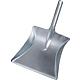 Dustpan, galvanised metal