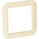 Decorative frame for Euro-Top socket light ivory - RAL 1015