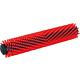 Brosse cylindrique 300 mm rouge pour autolaveuse BR 30/4