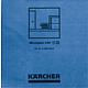 Microfibre cloth colour blue 380x380 mm PU=10 pieces