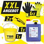 Offre XXL Kit Avantages Hiver + Seau de chantier TBS, 10 pièces