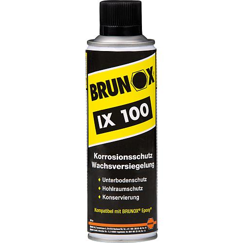 Corrosion protection and wax sealant BRUNOX IX 100, 300ml spray can