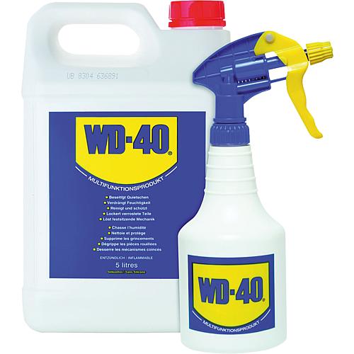 Huile multifonctionnel WD-40, bidon 5 litres pulverisateur manuel inclus