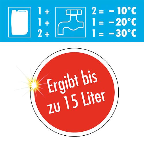 Anti-frost + clear view concentrate Anwendung 2