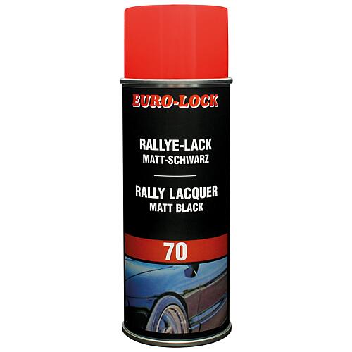 Rallye matt black paint EURO-LOCK LOS 70 400ml spray can