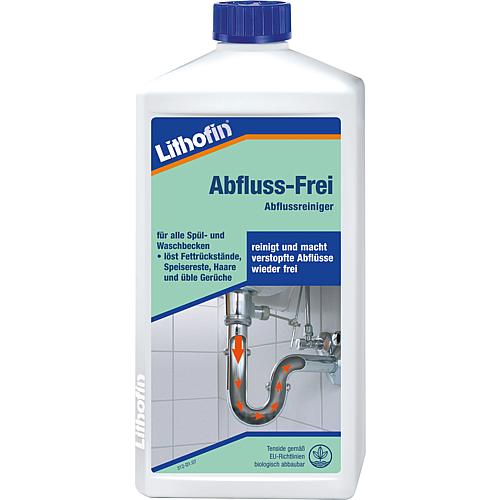 Pipe Cleaner LITHOFIN Drain-Free 1l bottle