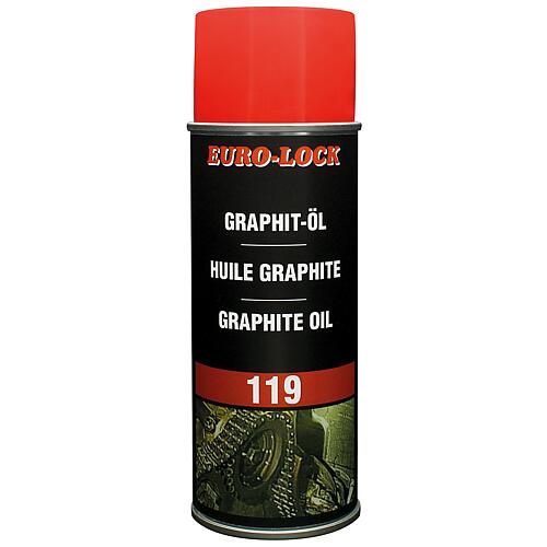 Huile graphite EURO LOCK LOS 119 spray a pulveriser 400ml